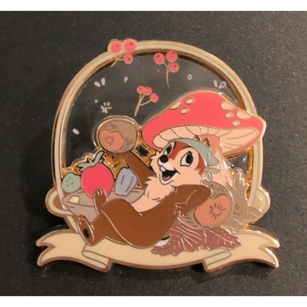Disney Chip & Dale Veggies Blind Box Enamel Pin